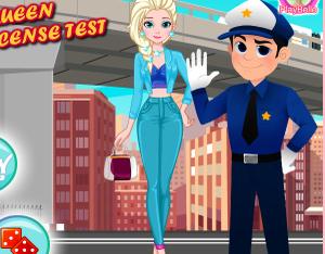 play Ice Queen Driver License Test
