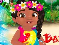 play Baby Moana Gets Tidy