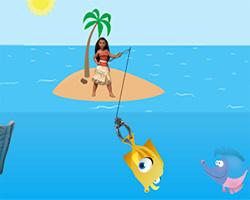 play Moana Fishing