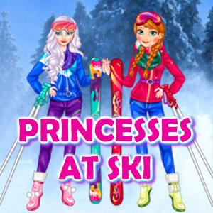 play Princesses At Ski