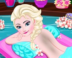 play Elsa Back Spa