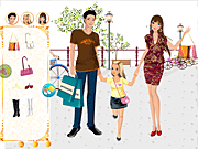 play Very Happy Family Dressup Game