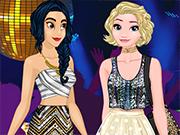 play Princesses Hit 3 Parties A Night!