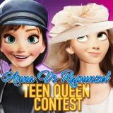 play Anna Vs Rapunzel: Teen Queen Contest