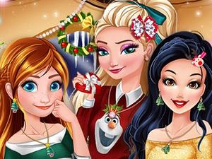 Princesses In Christmasland