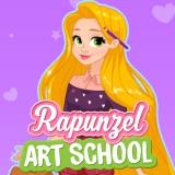 play Rapunzel Art School