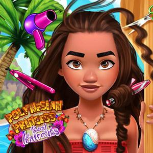 play Polynesian Princess Real Haircuts