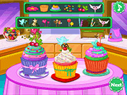 play Colorful Cupcakes For Love Game
