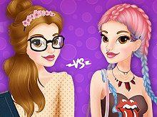 play Princess Belle Shy Vs Daring