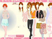 play Romantic Girl Dress Up Game