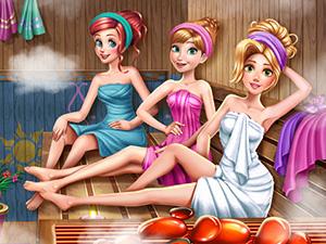 play Princesses Sauna Realife