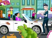 play Elsa Clear Traffic