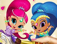 Shimmer And Shine Coloring Book