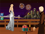 Fireworks View Dressup Game