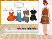 play Leaf Motif Skirts Dressup Game