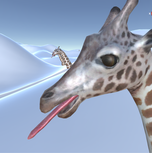 play Zombie Giraffe Snowballocalypse