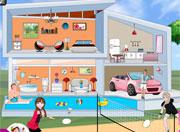 play Elsa And Anna Modern House