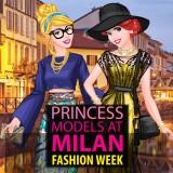play Princess Models At Milan Fashion Week