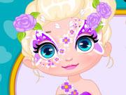 play Frozen Baby Face Painting