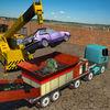 Monster Car Crusher Crane: Garbage Truck Simulator