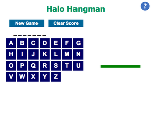 play Halo Hangman