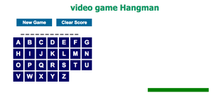 play Video Game Hangman