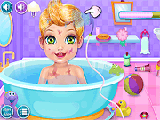 play Baby Samy Spa Salon Game