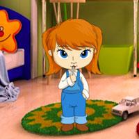 Cute Girl Play School Escape