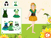 play Green Elf Dressup Game