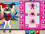 Cute Harley Quinn Dress Up Game