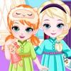 play Frozen Baby Sisters Bedtime