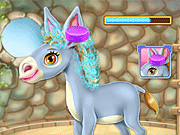 play Donkey Horse Caring Game