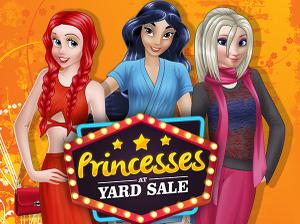 play Princesses At Yard Sale