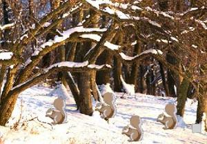 play Winter Forest Escape (Mirchi Games