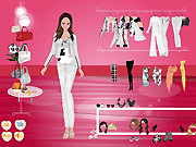 play White Vest Style Dressup Game