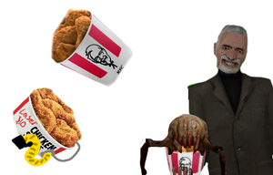 play Half-Life 2 Headcrab - Colonel Sanders???