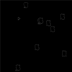 play Asteroids