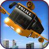 Police Flying Bus Simulator