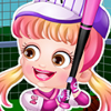 play Baby Hazel Baseball Player