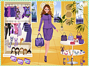 Fantastic Violet Dressup Game