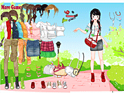play Street Walk Dressup Game