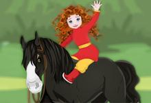 play Baby Merida And Angus Care