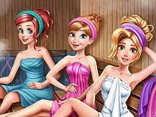 play Princesses Sauna Realife