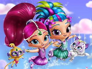 play Shimmer And Shine Dressup