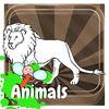 Farm Zoo Animals Coloring Book For Kids