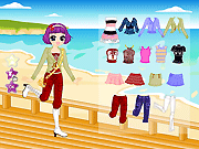 play Baby Girl Enjoys In Beach Game