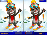 play Talk Tom Differences Game