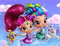 play Shimmer And Shine Dress Up