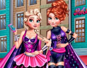 play Superhero Spring Princess Dress Up