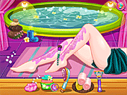play Best Girl Leg Spa Game